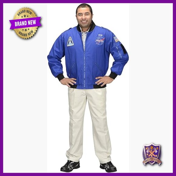 NASA Flight Jacket Personalized Aviator Style Military Outerwear